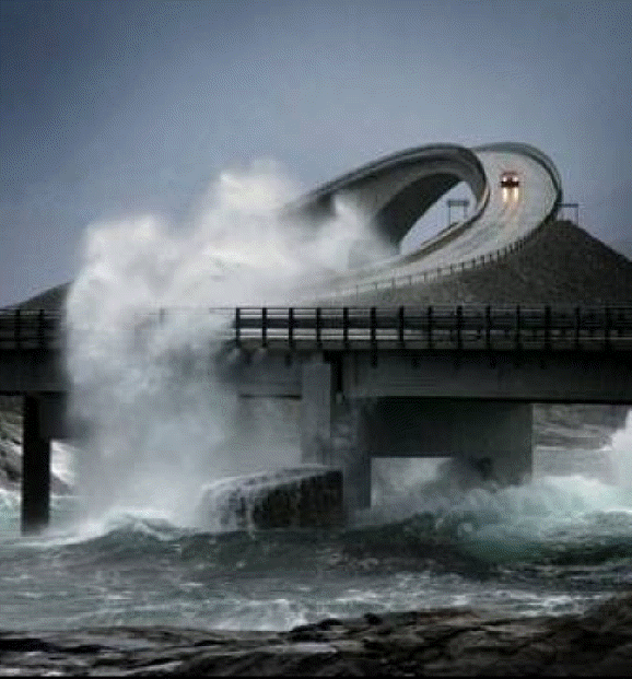 Norge Storseisundet Bridge, Atlanterhavsveien